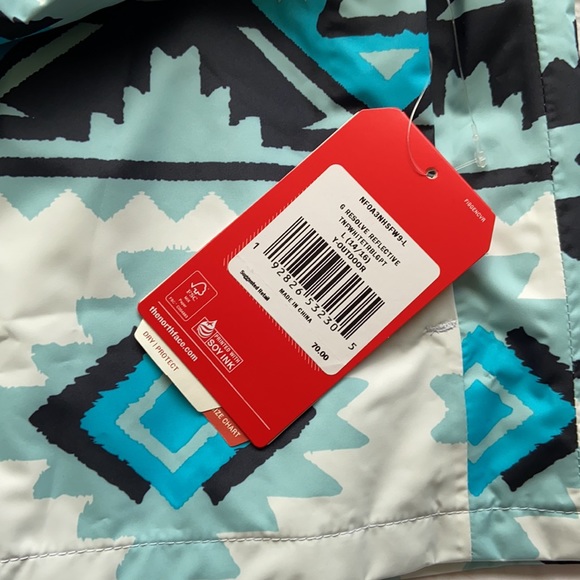 NWT Girls Resolve Reflective Rain Jacket - Picture 2 of 8